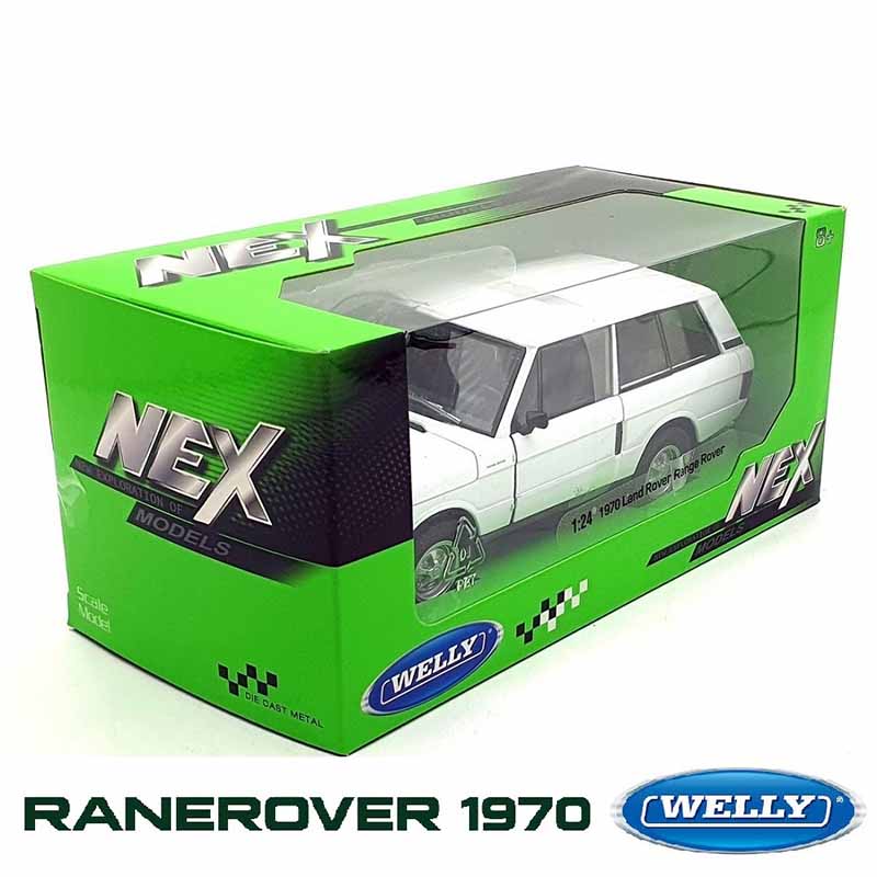 ماکت کلکسیونی ماشین فلزی رنجرور 1970 Welly مقیاس 1:24 | مدل Range Rover 24128W